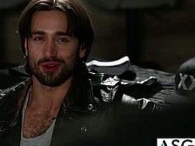 隔壁工作室 - 毛壮男模被纹身老板干趴 reality dudes chinese gay porn