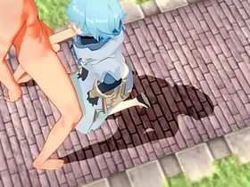 原神耽美-公子x重云激烈性爱-伪娘变装日本亚洲动漫游戏色情男同 free china gv blithe porn