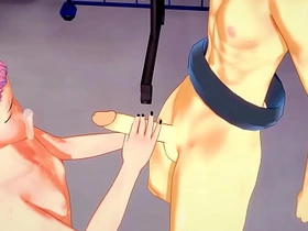 咒术回战耽美 - 虎杖悠仁打飞机后被宿傺干 - 娘炮变装日本亚洲漫画动漫游戏同性恋色情 asian top white gay porn