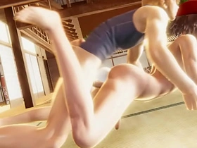 宠物小精灵男同 - 小智在榻榻米上被肏 - 亚洲日本动漫色情男同 young commissioner chinese gay porn