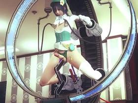 原神 Yaoi - 温迪在性爱机器上被干 - 娘炮变装日本亚洲漫画动漫游戏色情同性恋 porn vietnam gay