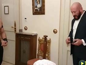 Favio Vador被肌肉猛男Darek Kraft舔肛 korean military gay porn